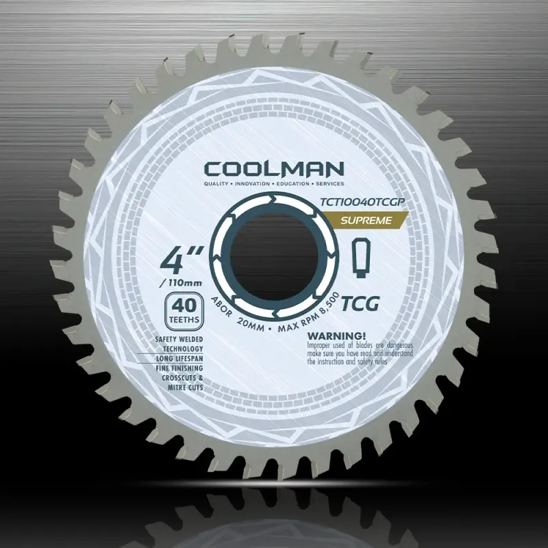 4″ 40-Tooth Aluminium Blade