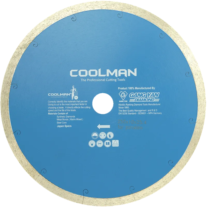 10″ Tile Saw Blade (CR250J2510P)